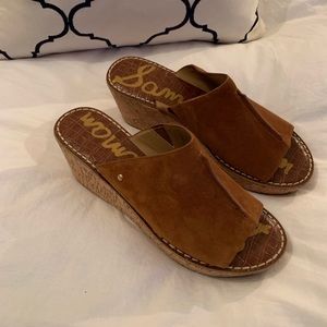 New Sam Edelman wedge sandals